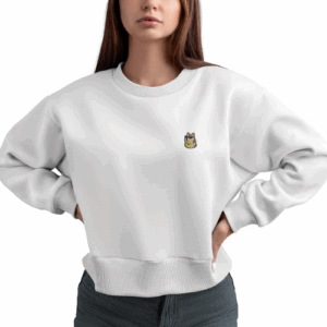 Polo Shirt DOGE Face Logo / WHITE